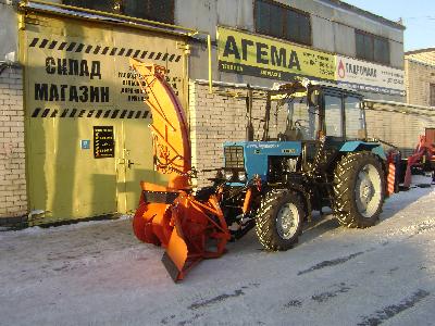 Навесная снегоуборочная машина СУ-2.1 ОМ и СУ-2.5 ОМ